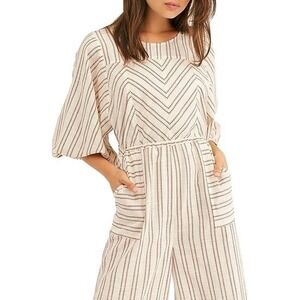 Free People Women's Kenny One-Piece Jumpsuit - Ivory - Medium